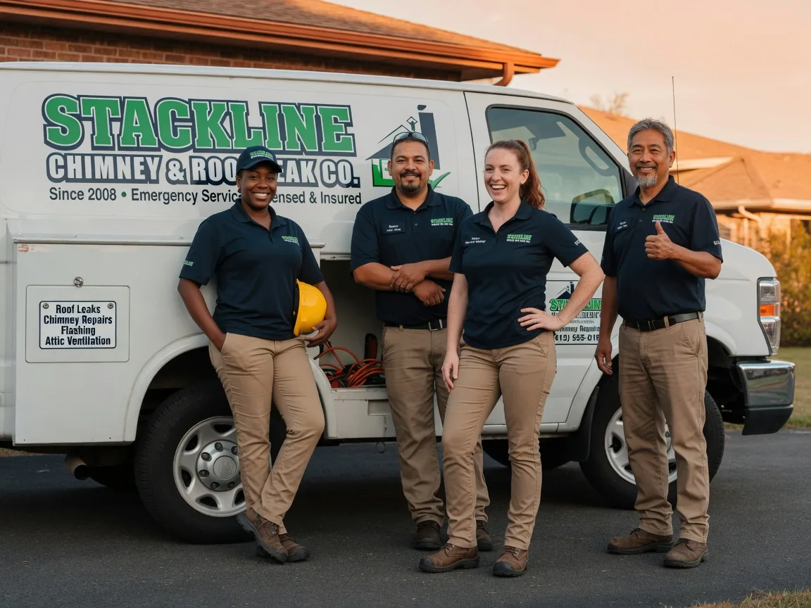 Chimney flashing repair company in Evansport, OH
